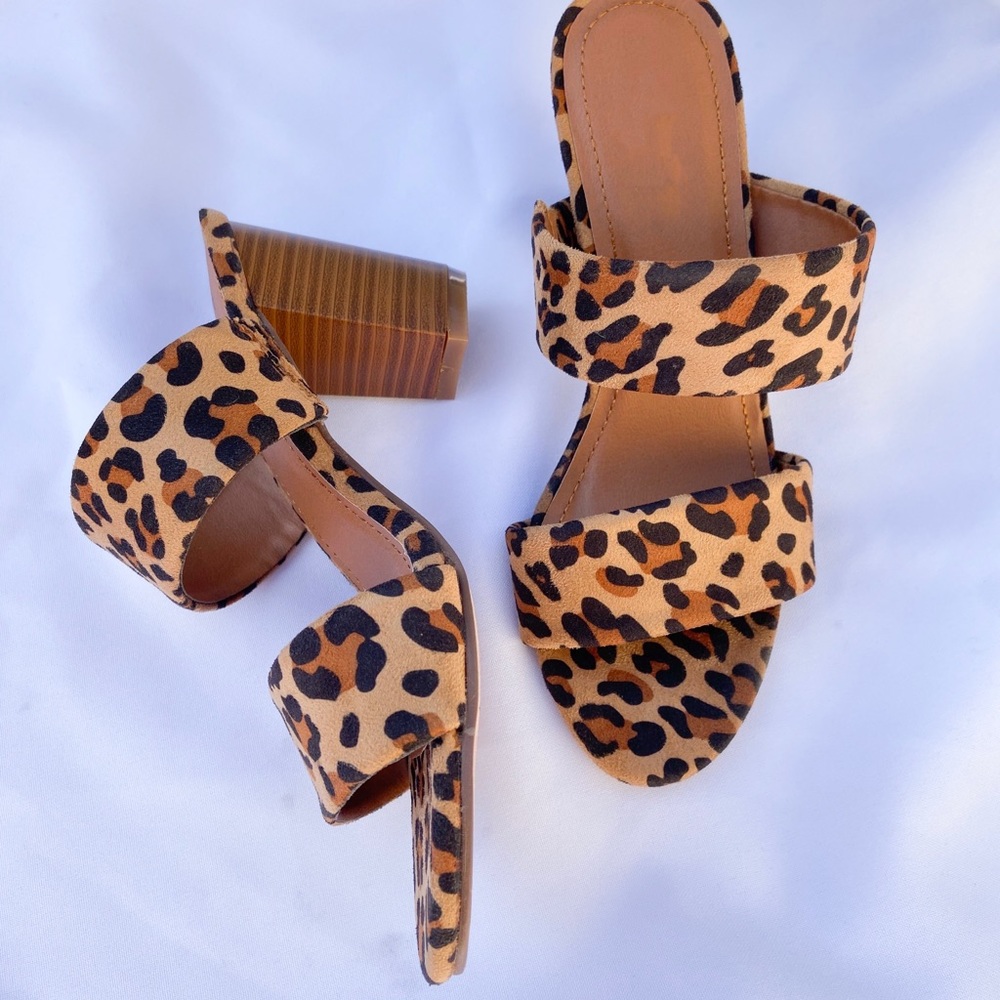 VARIOUS SIZES BRAND NEW- Leopard Heels
